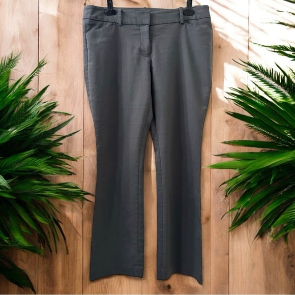 MOSSIMO Modern Flare Stretchy Gray Dress Pants - Size 12 - Picture 2 of 15